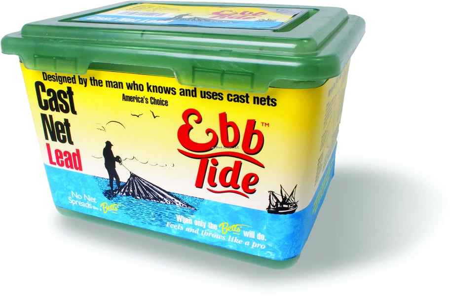Betts, Betts Ebb Tide Mono Cast Net, 6' 3/8", maglia 1Lb di piombo per metro, in scatola