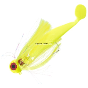 Caramelle d'acqua blu, Blue Water Candy Chartreuse Cannonball MoJo caricato a 9", 24 oz, Chartreuse Shad