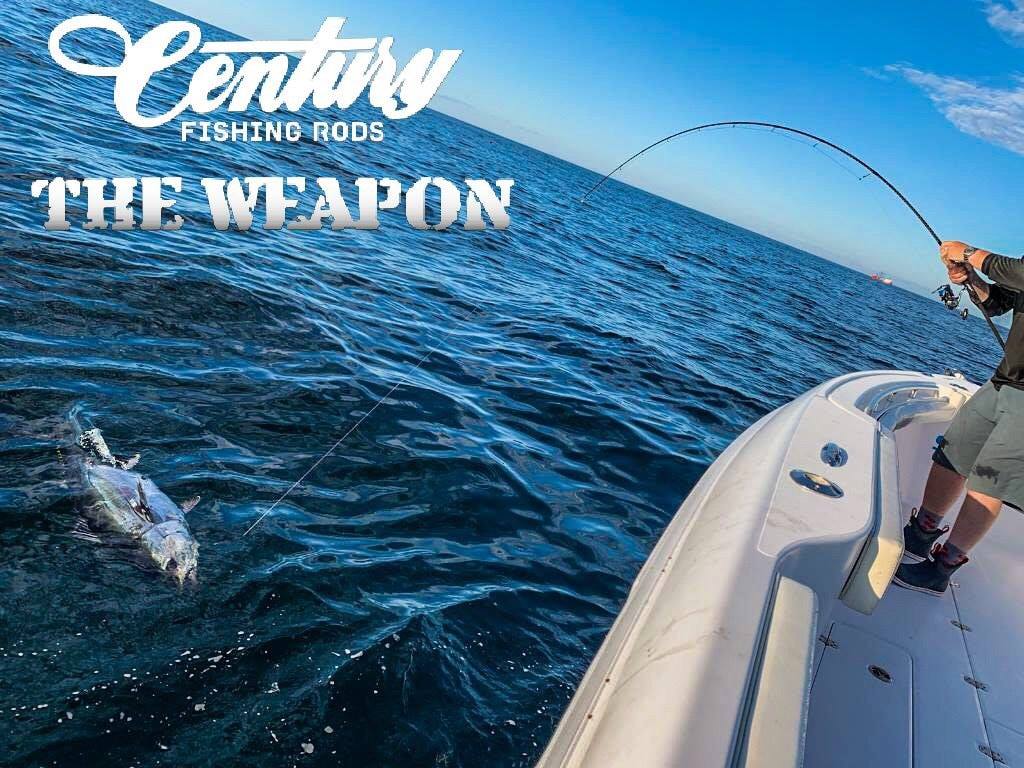 Secolo, Canna da spinning Century Rods The Weapon Jr Mag 7'10" 1pc, 1/4-3oz, fino a 30# ISS945XSS MAG