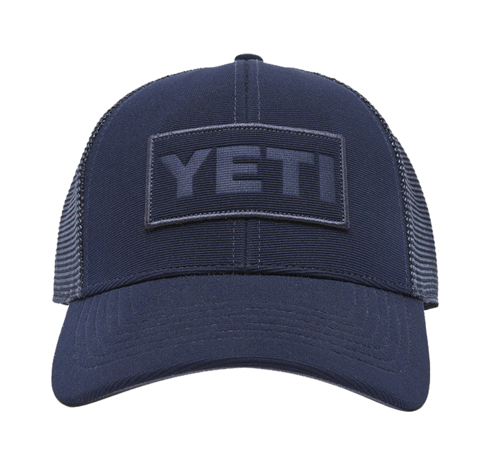 Yeti, Cappello Trucker con patch Yeti Navy On Navy