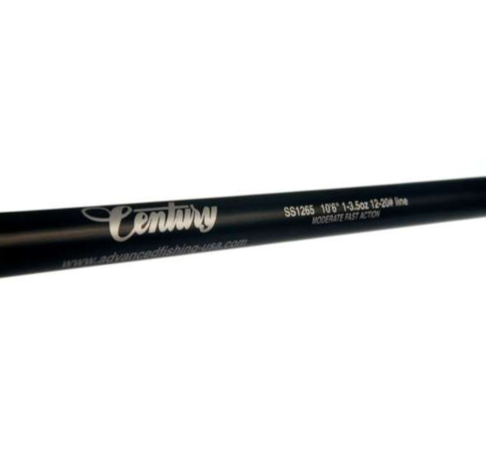 Secolo, Century SS1265S Sling Shot Rod 10'6" Spin 2pc 50/50 Fast 1 - 3 1/2oz 12-20#