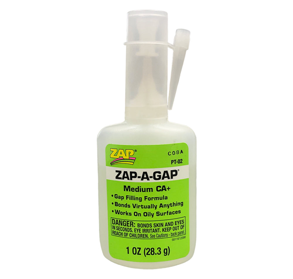 Zap, Colla adesiva Zap-A-Gap da 1 litro