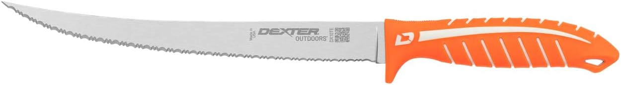 Dexter Outdoor, Dexter DEXTREME 10" Tiger Edge Coltello da filetto con fodero