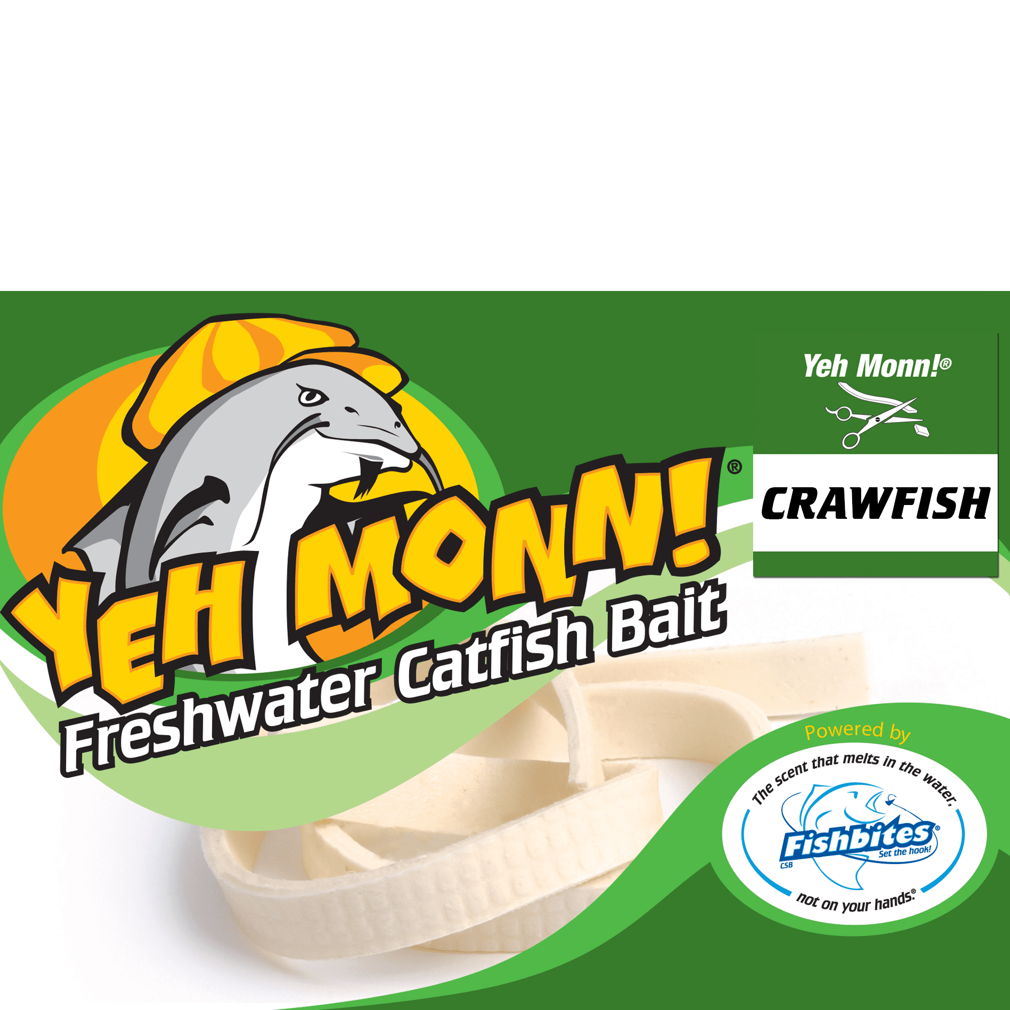 Morsi di pesce, Fishbites Crawfish Yeh Monn! Esche per pesci gatto