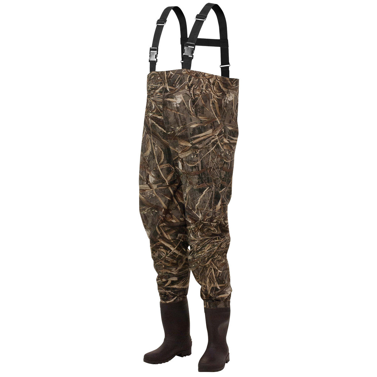 Frogg Toggs, Frogg Toggs Rana II PVC Bootfoot Chest Wader, Cleated Realtree Max5, taglia 12