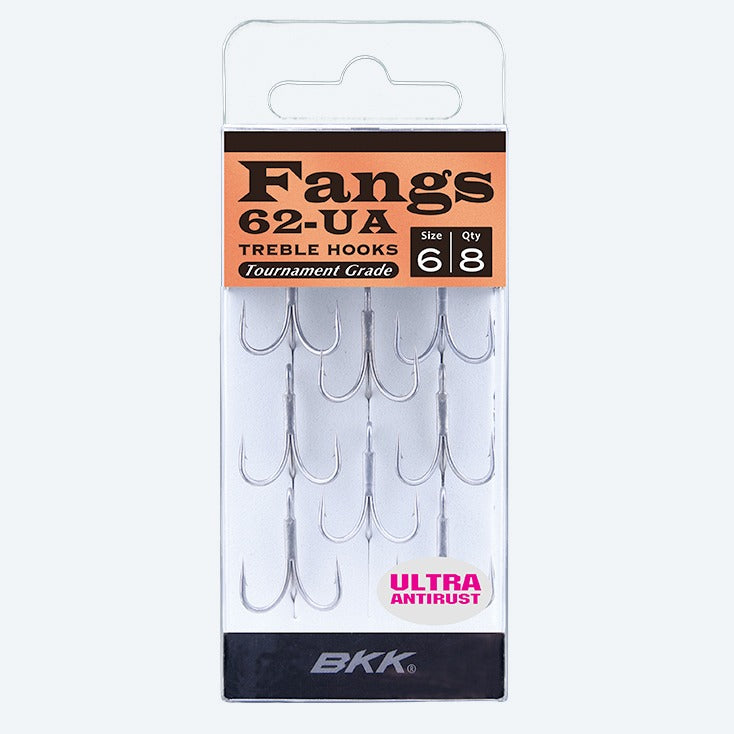BKK, Ganci BKK Fangs-62 UA Treble Hooks