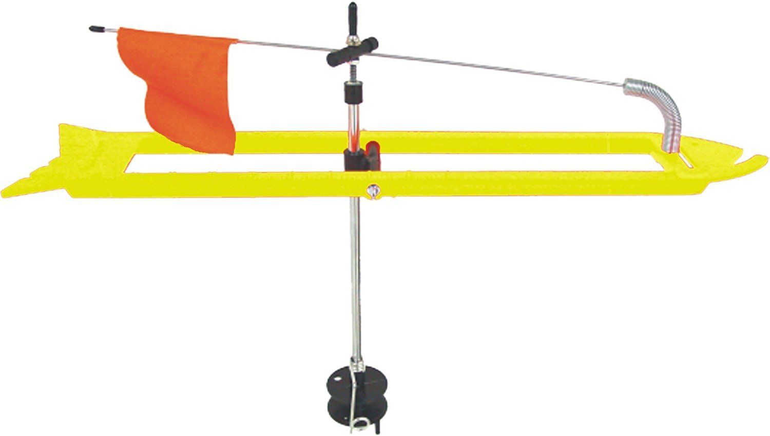 Imprese HT, HT ICM-200 Punta per la pesca su ghiaccio, 200 piedi, arancione con righello