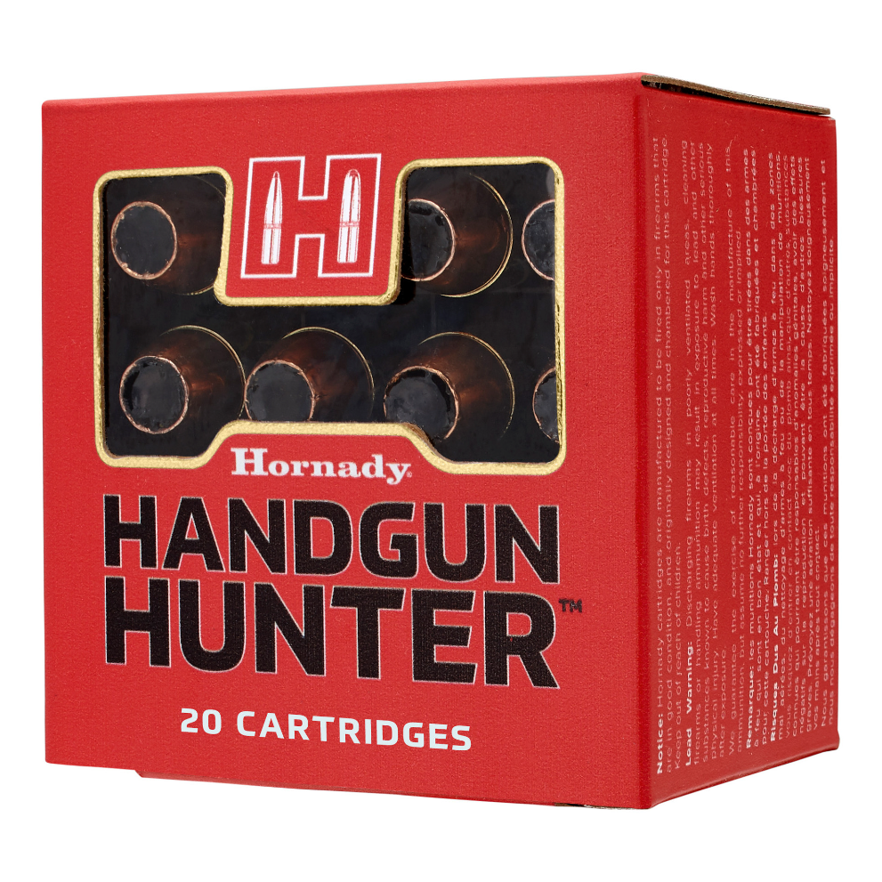 Hornady, Hornady Hunter Pistol Ammo 9MM Luger +P, 115 Gr, Monoflex