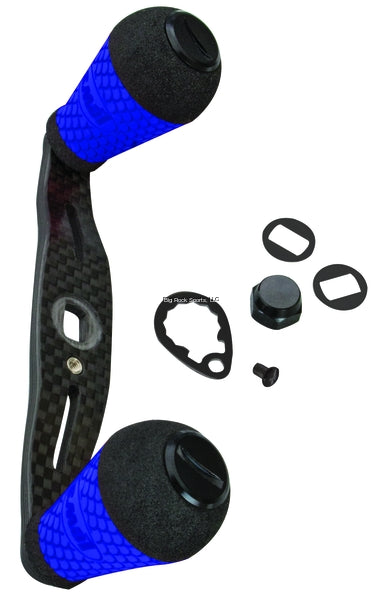 Lews, Kit maniglia di velocità personalizzata in fibra di carbonio, completo di maniglia standard. Rotondo