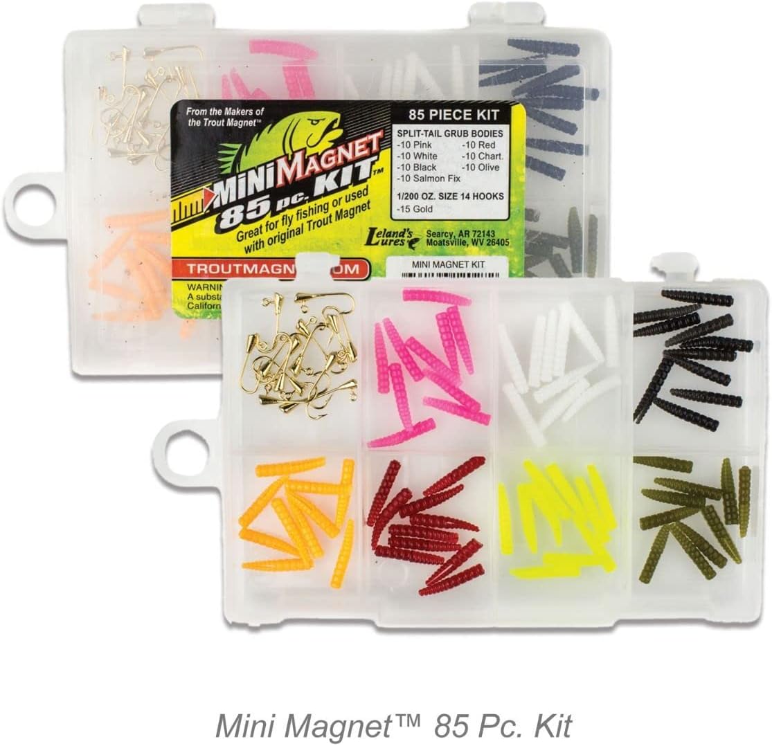 Leland, Leland's Lures Trout Magnet 85 pezzi Mini Kit Magnet