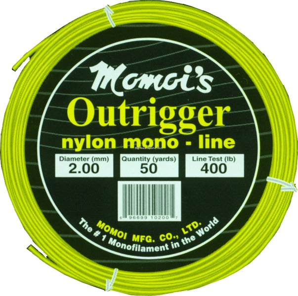 MOMOI, Momoi Outrigger Mono 50yd Coil 400# Test