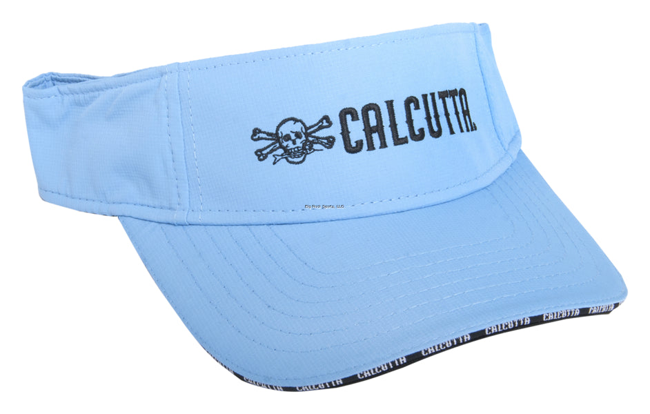 Calcutta, Visiera Calcutta Original Logo Lt Blue regolabile sul retro